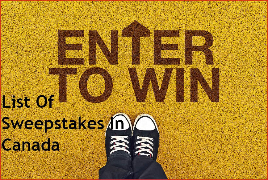 list of canada sweepstakes